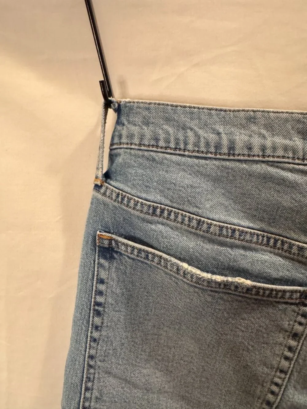 J.Crew Slim Boyfriend Jeans Medium Wash High Rise Distressed Hem 30